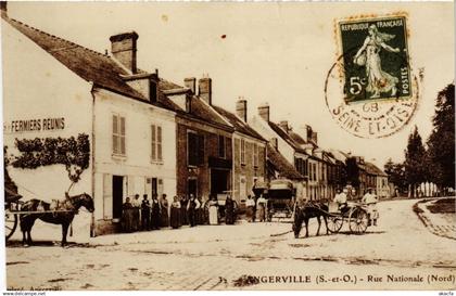 CPA Angerville Rue Nationale FRANCE (1371336)