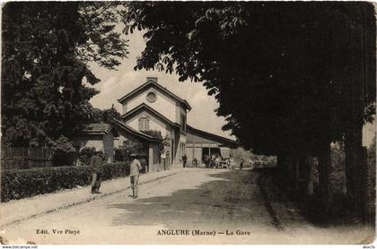 CPA ANGLURE - La Gare (364809)