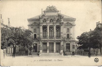 CPA Angouleme Le Theatre