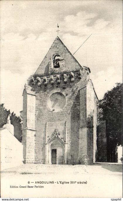 CPA Angoulins L'Eglise