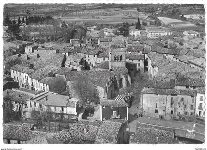 Aniane, vue générale aérienne (GF6561)