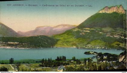 CPA Annecy Duingt Chateaux de Dere et de Duingt