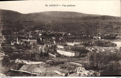 CPA Annecy Vue generale