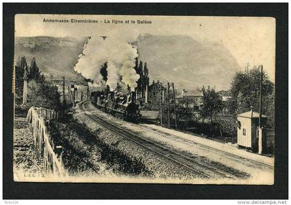 ANNEMASSE - ETREMBIERES - La ligne et le Salève.