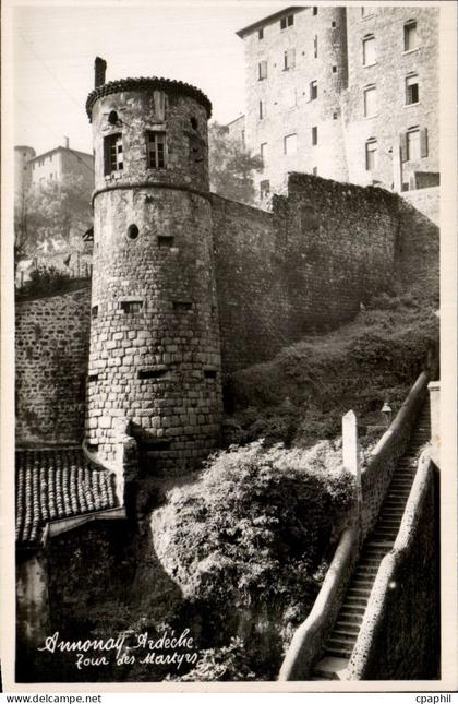 Annonay - Tour des Martyrs - CPA