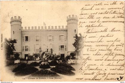 CPA ANSE Chateau de BASSIEUX (463237)