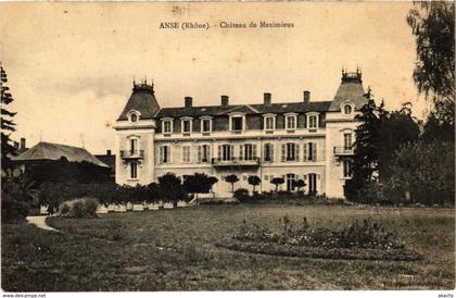 CPA Anse - Chateau de Meximieux (1036538)