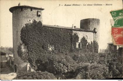 CPA Anse Le Vieux Chateau Mairie