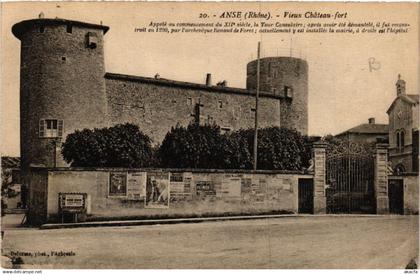 CPA ANSE Vieux Chateau fort (463231)