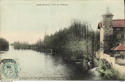CPA Anse Vue Sur L Azergue