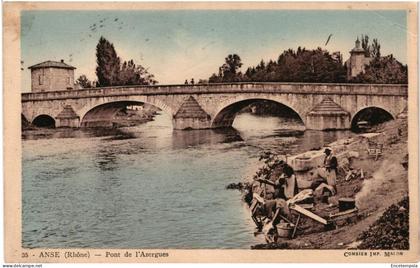 CPA   Carte Postale   France Anse Pont de l'Azergues1937 VM107758