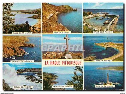 CPA La Hague Pittoresque Anse Saint Martin
