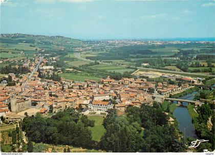 CPM Anse (Rhone) vue generale aerienne
