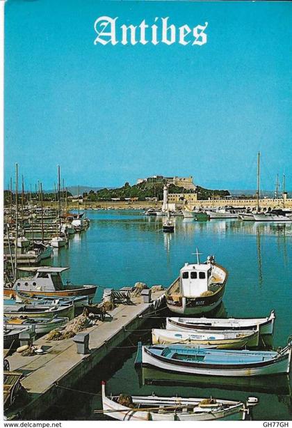 CPA ANTIBES -port