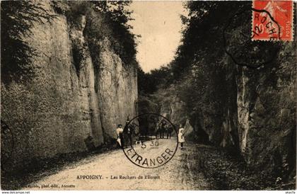 CPA Appoigny - Les Rochers de l'Etroit FRANCE (960629)