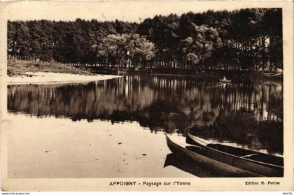 CPA Appoigny Paysage sur l'Yonne (1183705)