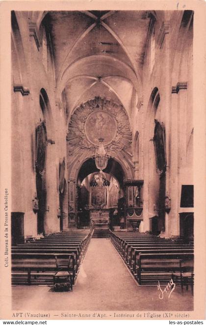 84 APT EGLISE SAINTE ANNE D APT