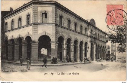 CPA APT La Halle aux Grains (1086220)