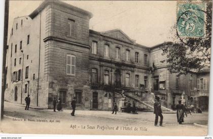 CPA APT La Sous Prefecture et l'Hotel de Ville (1086215)