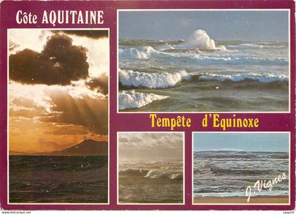 CPM Cote Aquitaine Tempete d'Equinoxe
