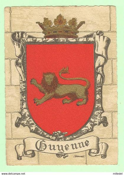 W634 - AQUITAINE - Guyenne -  Armoiries -Blason