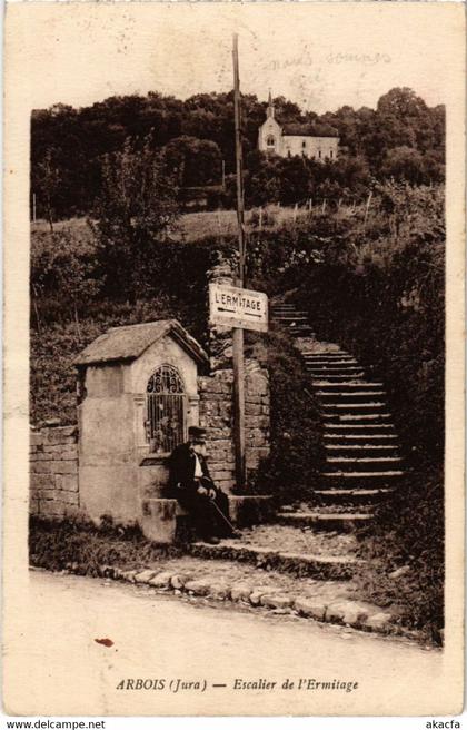 CPA Arbois- Escalier de l'Ermitage FRANCE (1043269)