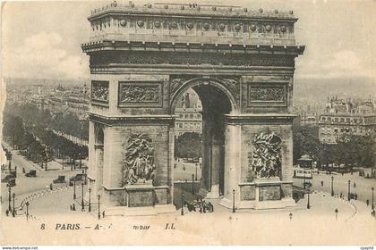 CPA Paris Arc de Triomphe