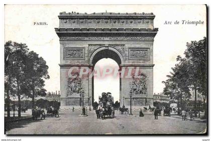 CPA Paris Arc de Triomphe