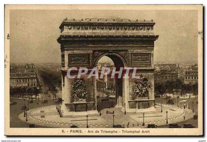 CPA Paris Arc de Triomphe