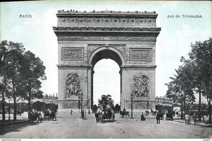 CPA Paris Arc de Triomphe