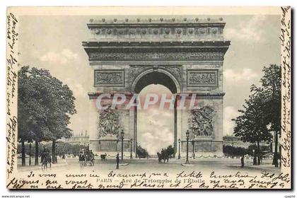 CPA Paris Arc de Triomphe de l'Etoile