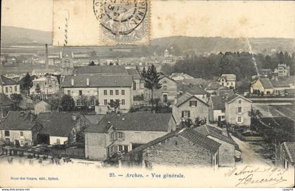 CPA Arches Vue generale