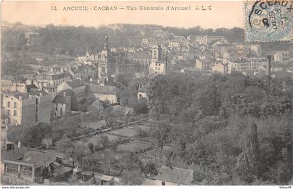 ¤¤  -   12   -  ARCUEIL - CACHAN  -  Vue Générale d' Arcueil  -  ¤¤