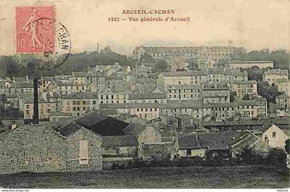94 - Arcueil Cachan - Vue Générale d'Arcueil - CPA - Voir Scans Recto-Verso