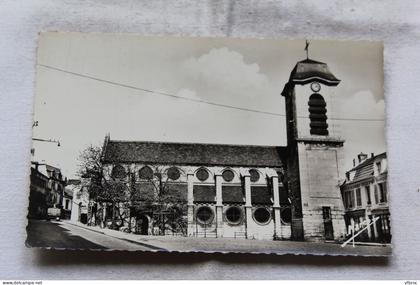 Cpsm, Arcueil, l'église saint Denys, Val de Marne 94
