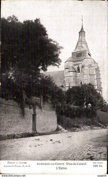 Avesnes le Comte - L'Eglise - CPA