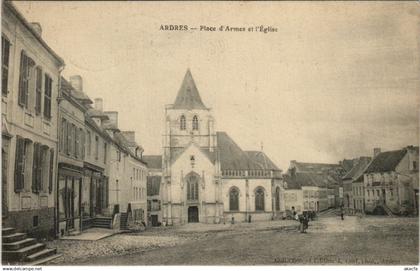 CPA ARDRES Place d'Armes et Église (979780)
