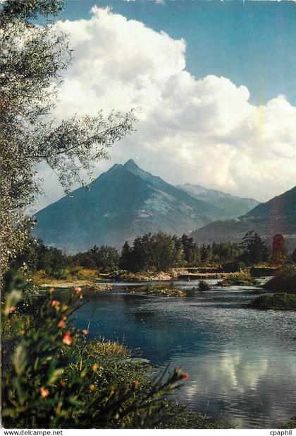CPM Les Pyrenees Argeles Gazost le Pic de Viscos (2141m) et le Gave