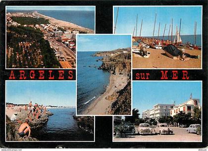 66 - Argelès sur Mer - Multivues - Automobiles - CPM - Voir Scans Recto-Verso