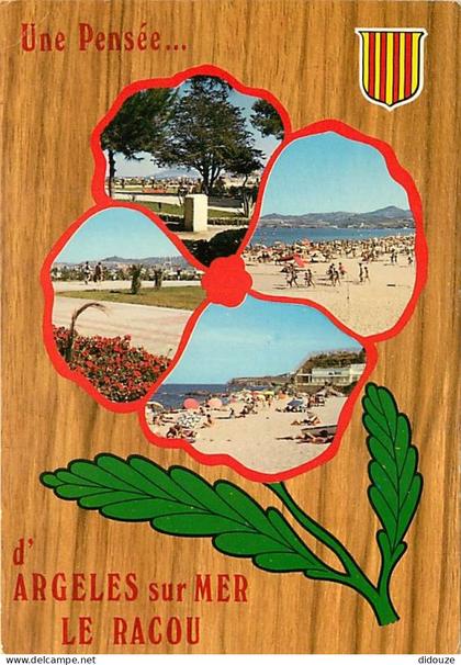 66 - Argelès sur Mer - Multivues - Fleurs - CPM - Voir Scans Recto-Verso
