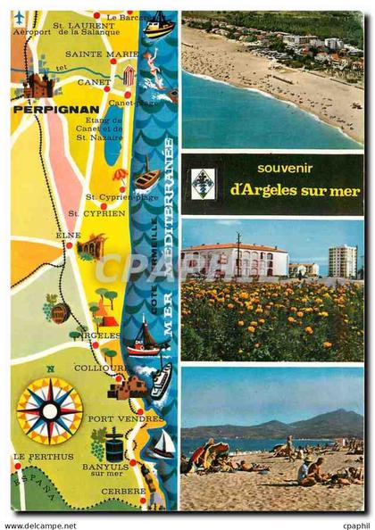 CPM Lumiere et Couleurs de la Cote Vermeille Argeles sur Mer