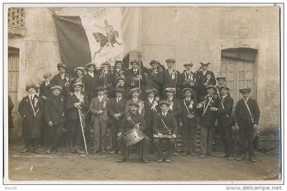 Argent sur Sauldre Carte Photo Conscrits Classe 1914 ?