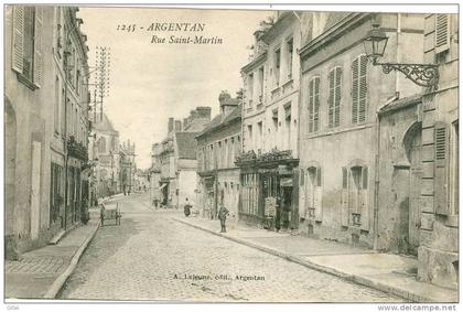 1245 - Argentan - Rue  Saint Martin - ik125