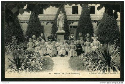 61 - ARGENTAN - École dentellière - TRÈS BELLE ANIMATION
