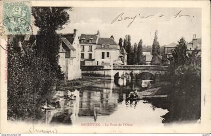 Argentan CPA Le pont de l'Orne