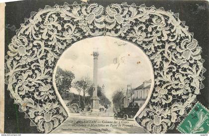 CPA Argentan Colonne des 3 Croix