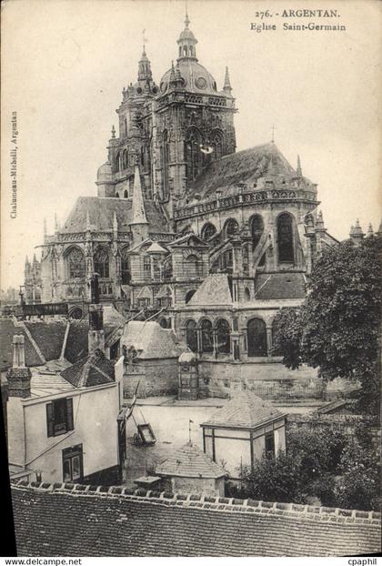 CPA Argentan Eglise Saint Germain