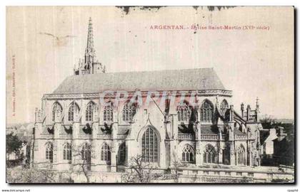CPA Argentan Eglise Saint Martin
