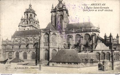 CPA Argentan L Eglise Saint Germain