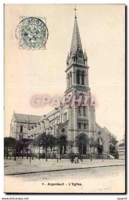 Argenteuil CPA L'eglise